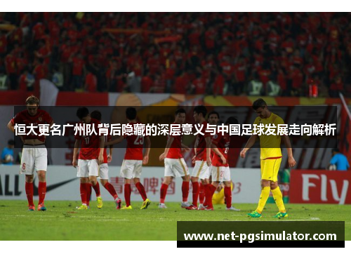 恒大更名广州队背后隐藏的深层意义与中国足球发展走向解析